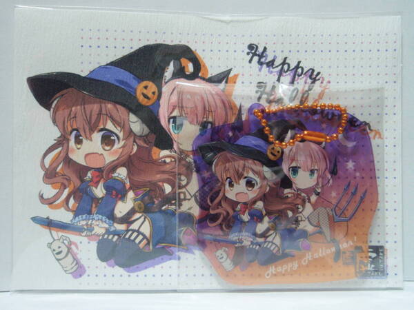 新品未開封 まちカドまぞく アクリルキーホルダー シャミ子 千代田桃 ハロウィン 高野うい 虚弱畑 同人グッズ アクリル アクスタ