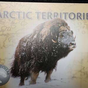 北極(Arctic Territories) 5 Dollars ファンタジー紙幣( コレクター向け発行物)2012年 未使用 ジャコウウシ #A2289
