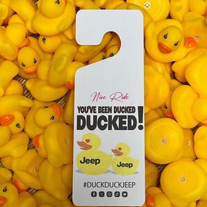 duckduckjeep ducked USDM JDM jeep JK ラングラー チェロキー コンパス レネゲード 北米 パーキングパーミット