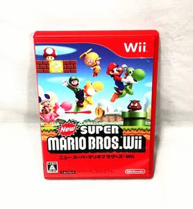【B】【16432】☆★【美品】wii ソフト New スーパーマリオブラザーズ Wii ゲーム ソフト 動作未確認 現状品★☆