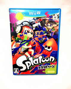 【B】【16437】☆★Wii U ソフト Splatoon スプラトゥーン ゲーム ソフト 動作未確認 現状品★☆