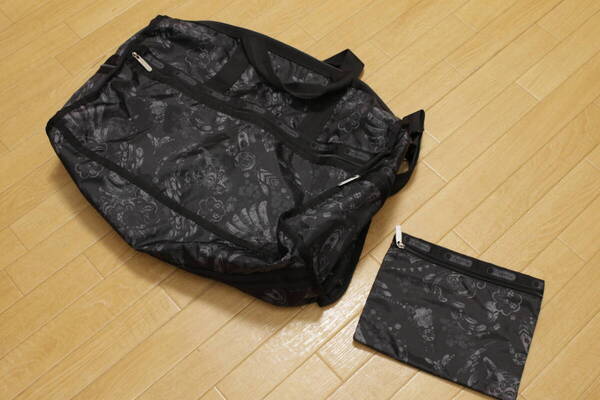 【LeSportsac】レスポートサック 7185 ラージウィークエンダー ボストンバッグ ショルダーバッグ REBEL【送料無料】