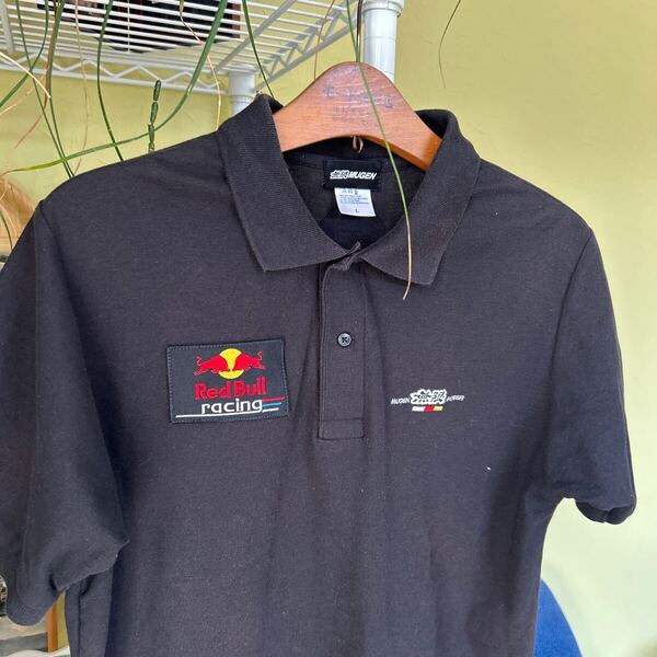 無限 RedBull レーシング ポロシャツ 黒 L