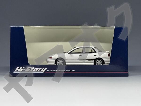 ハイストーリー 1/43 いすゞ ジェミニ R 4WD 1990 カスタマイズ HS386 WH ノースホワイト Hi-Story ISUZU GEMINI