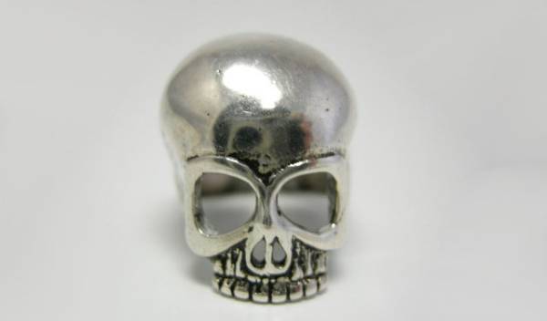 G&S USA 80s ヴィンテージ リング スカル ドクロ 骸骨 ビンテージ バイカーリング VINTAGE BIKER RING SKULL デッドストック スカルヘッド