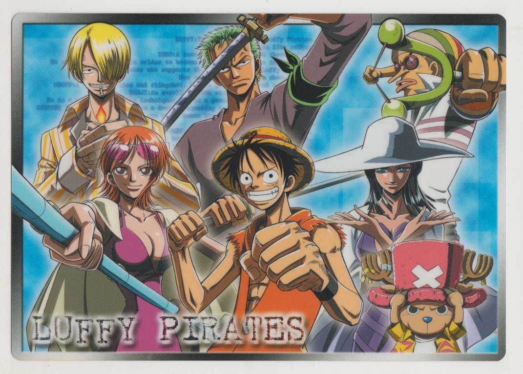 ONE PIECE ワンピース DVDシリーズ 100巻記念下敷き B5下敷き
