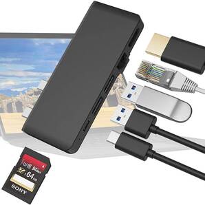 Microsoft Surface Pro X専用 USB 3.0 ハブ 7ポート付き