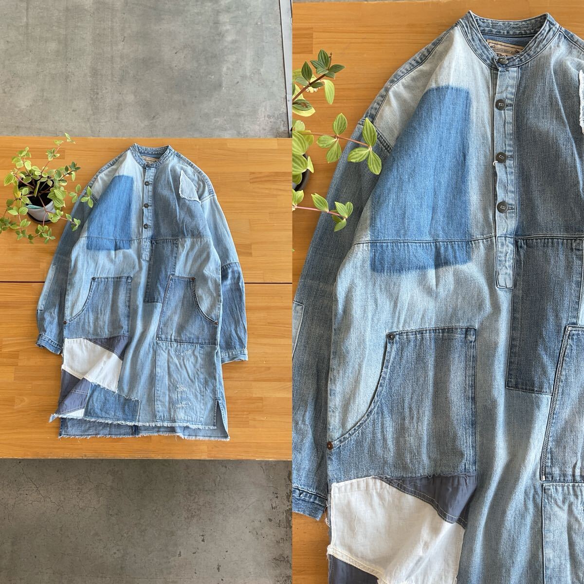 Ralph Lauren - ヴィンテージ パッチワーク 加工 90s ラルフ
