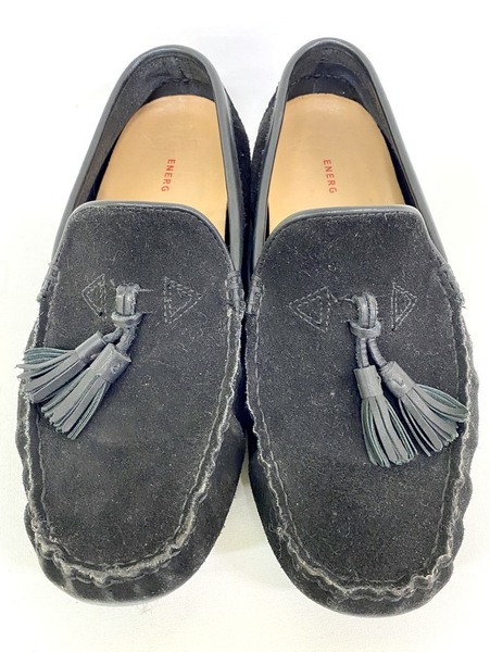 【即決】UGG アグ ENERG MARRIS マリス メンズ ドライビングシューズ スリッポン タッセル スエード US9 27cm 黒 ブラック 1017319