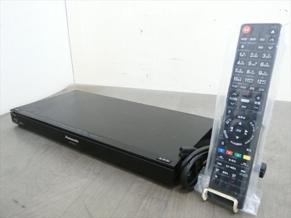 パナソニック 500GB 1チューナー ブルーレイレコーダー ブラック
