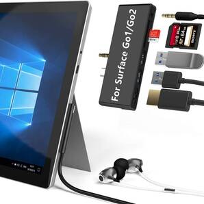 Microsoft Surface Go1/Go2/Go3 USB C ハブ 6ポート サーフェス ゴー アダプター