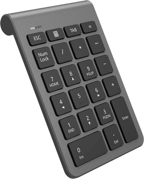 テンキー Bluetooth ワイヤレステンキー 無線 テンキー ブルートゥース 多機種対応 Tabキー付き 超薄型