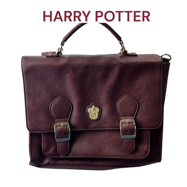美品 ハリーポッター スタジオツアー サッチェルバッグ 3way HARRY POTTER M5P348 ハンド、ショルダー、リュック、バックパック
