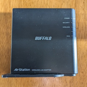 バッファロー BUFFALO LAN端子用 無線LAN子機 WLI-TX4-G 中古品 ジャンク