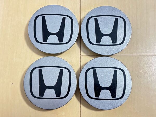 ホンダ HONDA純正 センターキャップ 4個 中古 グレー 44732-S9A-A000 オデッセイ、エリシオン、CR-Z、CR-V等
