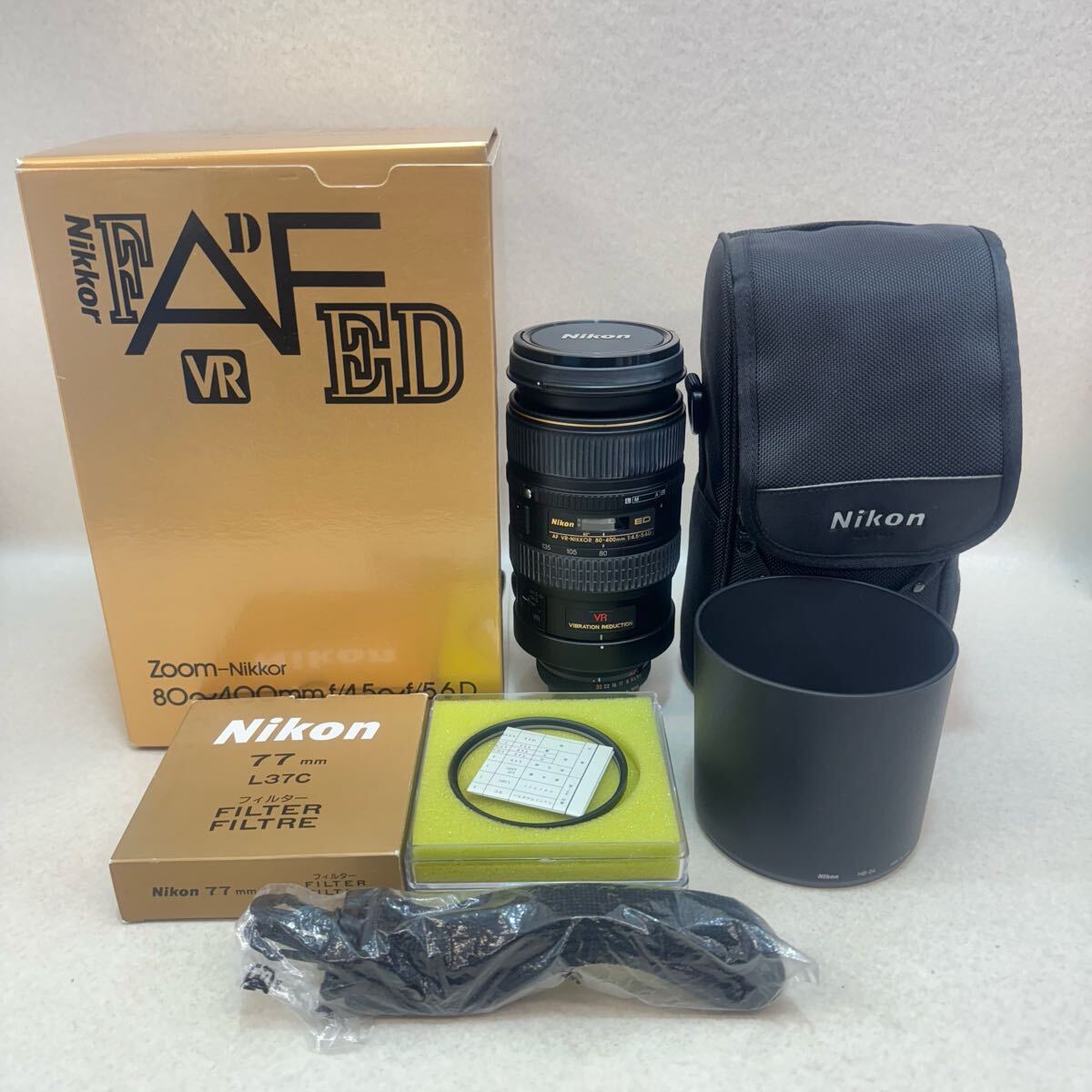 Yahoo!オークション -「nikon af vr nikkor 80-400mm f4.5-5.6 d