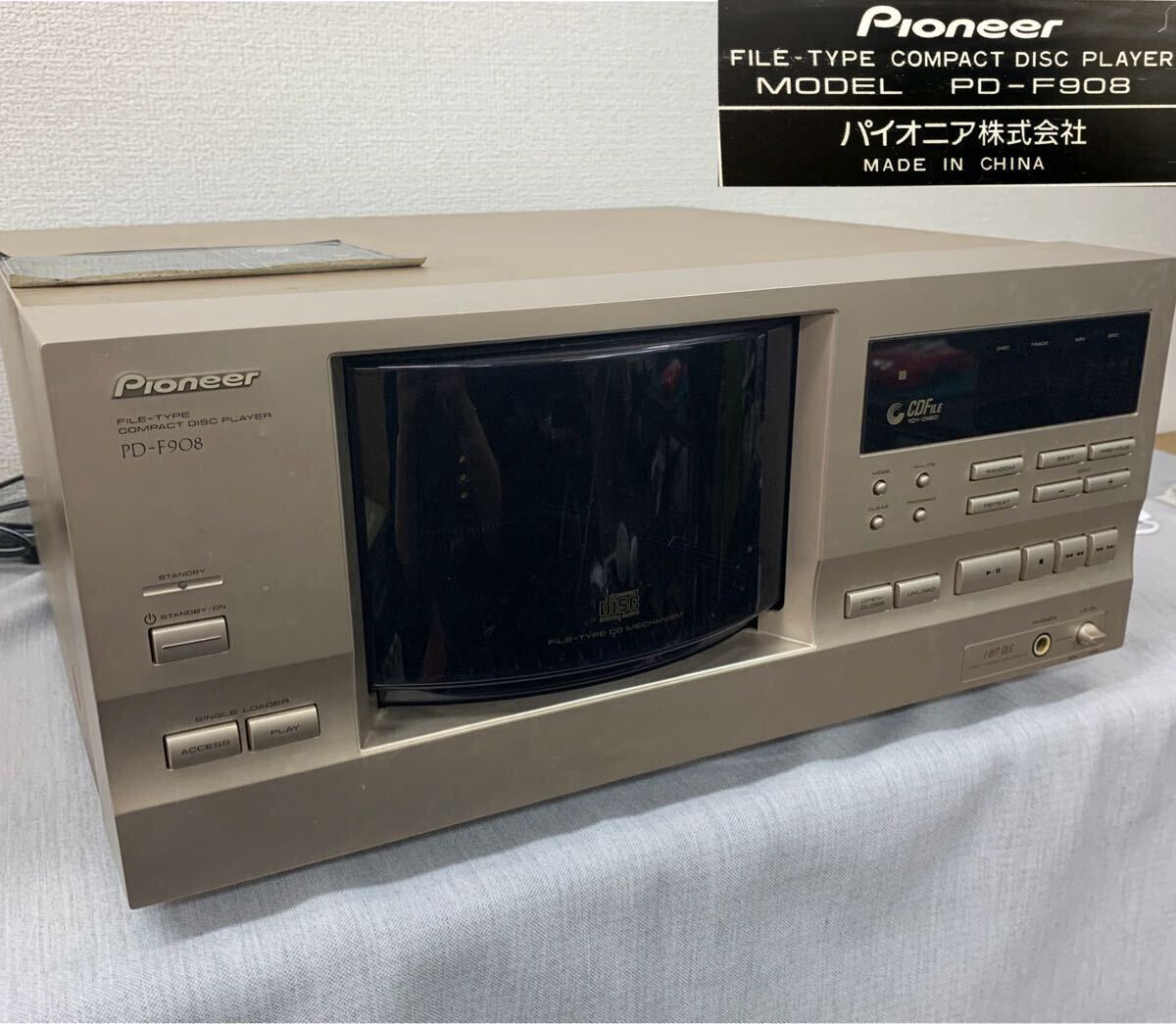 Yahoo!オークション -「pioneer pd-f908」の落札相場・落札価格 Yahoo!オークション -「pioneer pd-f908」の落札相場・落札価格