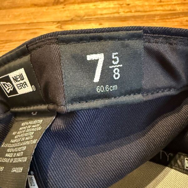 NewEra x MOMA New York Yankees7 5/8 60.6cm ネイビー ヤンキース ニューエラ