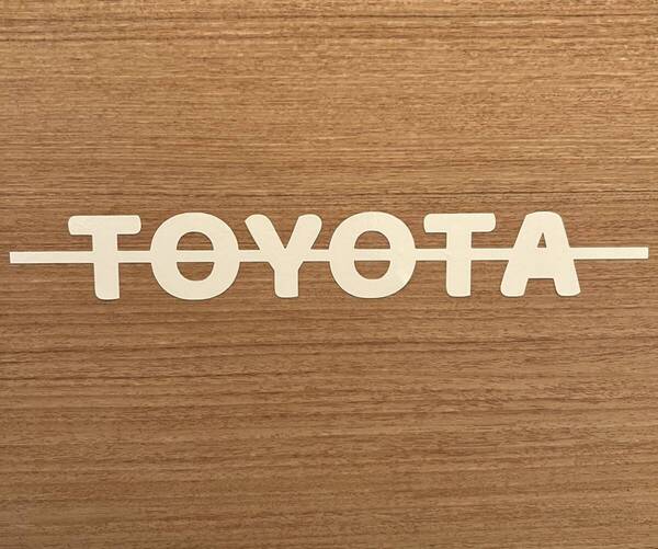 No.301【送料無料】 TOYOTA カッティングステッカー 【新品】 トヨタ ステッカー キャンプ アウトドア