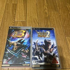 モンスターハンターポータブル 2nd 3rd2枚セットモンハン PSP モンスターハンターポータブル