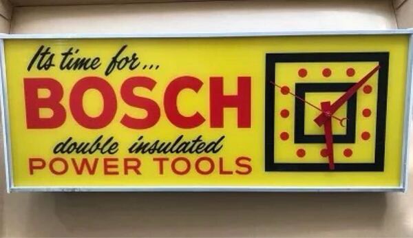 ボッシュ(BOSCH)看板(点灯有り)