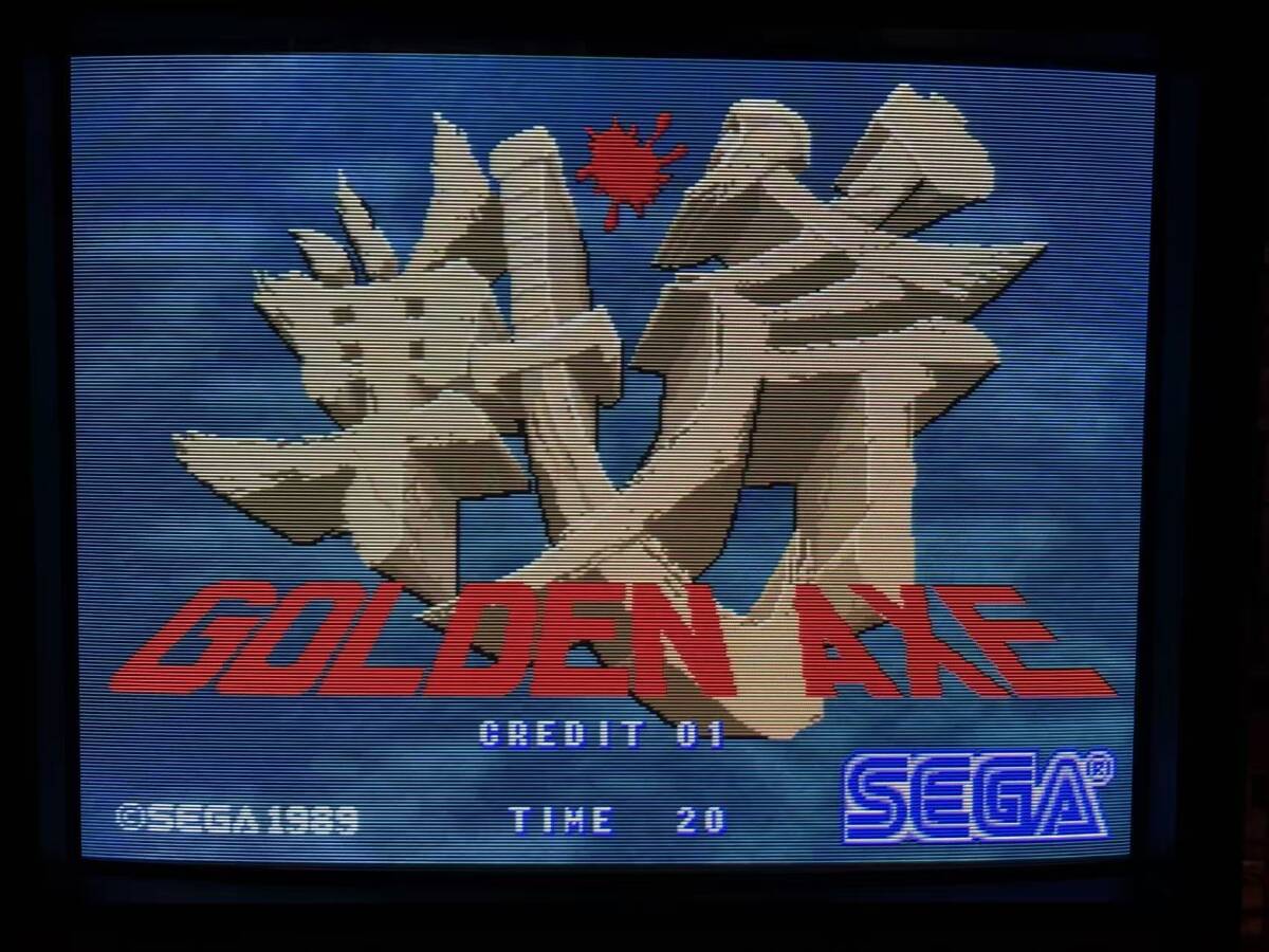 SEGA ゴールデンアックス GOLDEN AXE デスアダー の復讐
