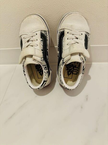 美品 バンズ vans スニーカー 15cm ベビーシューズ 子供 キッズ 靴