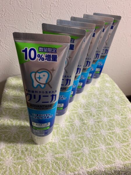 新品未使用 送料無料 クリニカアドバンテージ 薬用歯磨き粉 シストラスミントの香味 正味量1本143g×6本(6本売り)◆医薬部外品◆