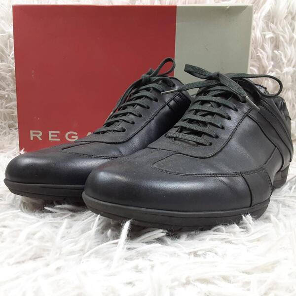 美品 25.5㎝◎REGAL リーガル レザースニーカー GORE-TEX 箱付