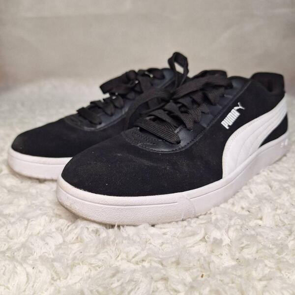 極美品 28㎝◎PUMA プーマ COURT PURE スニーカー スウェード