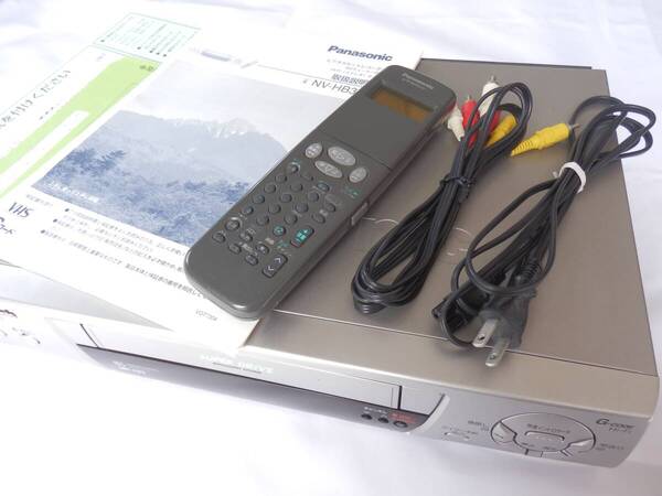 パナソニック VHSビデオデッキ NV-HB310 激レア!正常動作品