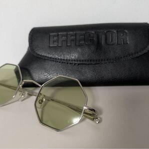 EFFECTOR Spectrum ST チタン製サングラス 八角形 日本製 ケース付 Sunglasses Octagon Titanium Japan w/ Case エフェクター