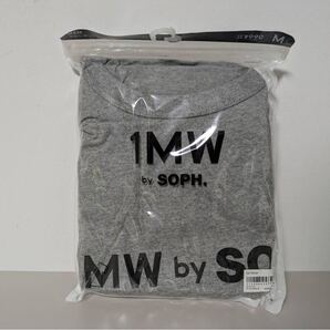 新品未開封 1MW by SOPH. 半袖Tシャツ M グレー コラボ限定品 New Sealed Gray Cotton T-Shirt M Size Collaboration Limited
