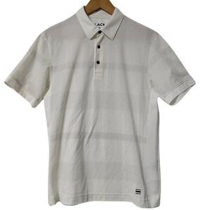 BLACK LABEL CRESTBRIDGE メッシュ切替 ホワイトポロシャツ Mサイズ Mesh Panel White Polo Shirt Size M