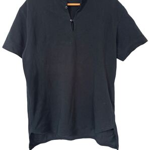 nonnative 半袖 ポロシャツ カットソー 黒 NN-C2728 コットン100 日本製 モード感あり PILGRIM PULLOVER SS COTTON PIQUE JERSEY