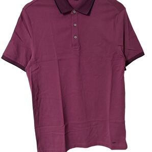 MICHAEL KORS ポロシャツ Sサイズ バーガンディ コットン 美品 Polo Shirt S Burgundy 100% Cotton Excellent 半袖