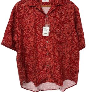 Sig FREAK’S STORE 総柄ペイズリーシャツ Mサイズ 新品タグ付 半袖 Sig FREAK’S STORE Paisley Pattern Shirt M Size New with Tag