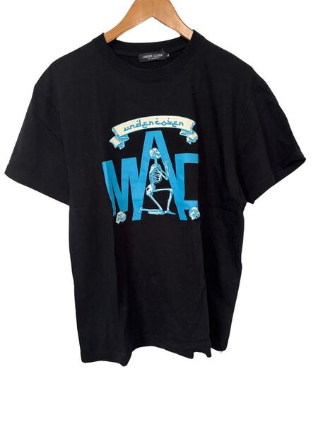 UNDERCOVER 骨プリントTシャツ WARデザイン ブラック Lサイズ UNDERCOVER Skeleton Print T-Shirt WAR Design Black Size L