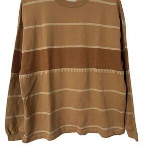 REMI RELIEF ボーダー長袖Tシャツ 日本製 ルーズフィット Sサイズ REMI RELIEF Border Long Sleeve Tee Made in Japan Loose Fit Size S