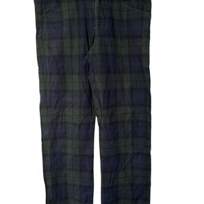 FACTOTUM プラッドパンツ サイズ46 日本製 100%コットン カジュアル・セミカジュアルに Plaid Pants Size 46 Made in Japan 100% Cotton