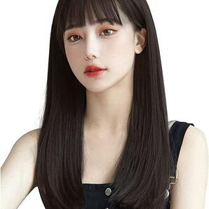 今、売れてます! ウィッグ ストレート セミロング フルウィッグ 小顔 耐熱性 髪 自然 女子