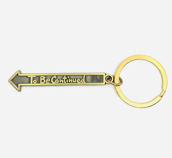 ジョジョの奇妙な冒険「To Be Continued」キーホルダー