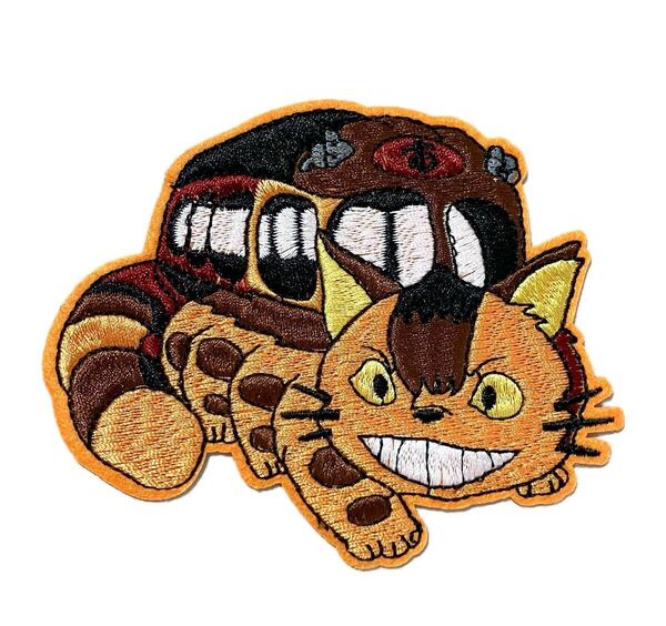 ねこバスパッチ アイロンワッペン