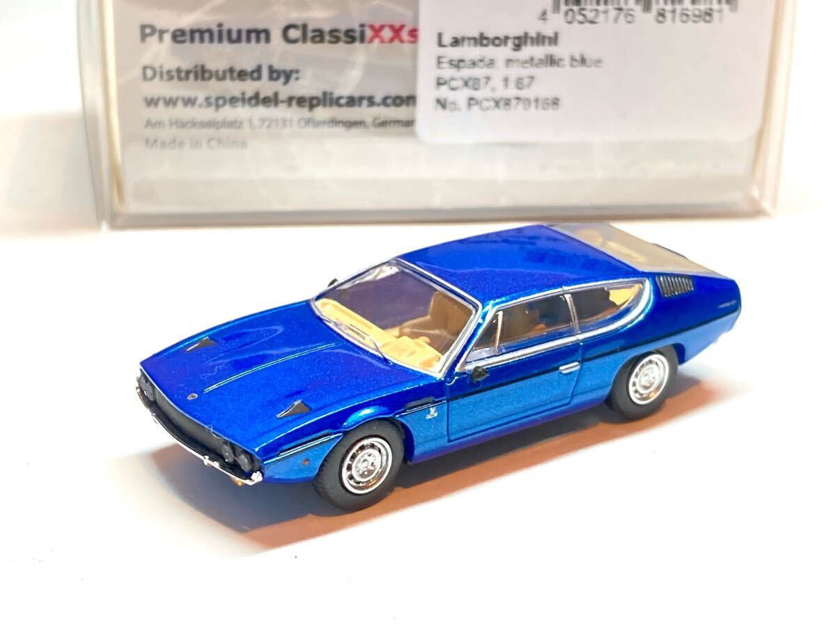 Limited Edition 1/43 Lamborghini Espada Azzurro Acapulco