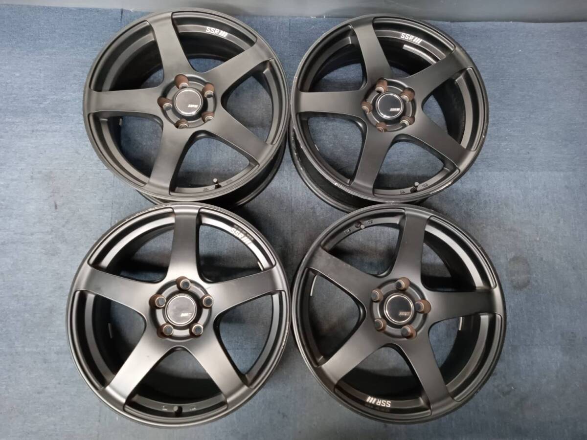 SSR GTV01 18インチ　ガリ傷無　美品！！　出品３月９日まで　最終値下げ SSRホイール GTV01 18インチ 5h114.3 8.5j+48 - メルカリ