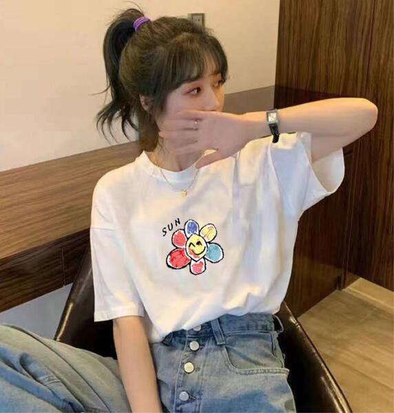 Tシャツ 半袖 プリント レディース キャラクターデザイン かわいい