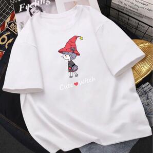 Tシャツ 半袖 プリント レディース キャラクターデザイン 丸首シャツ