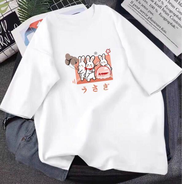 Tシャツ 半袖 プリント レディース キャラクターデザイン