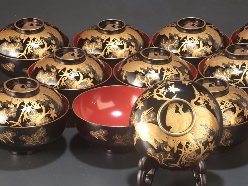 2025年最新】Yahoo!オークション -漆器 蒔絵 椀の中古品・新品