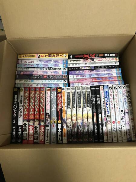 青年コミック約40冊 色々 まとめ セット 賭けグルイ 死役所 エンジェルハート 東京闇虫パンドラ 他 〜送料無料〜